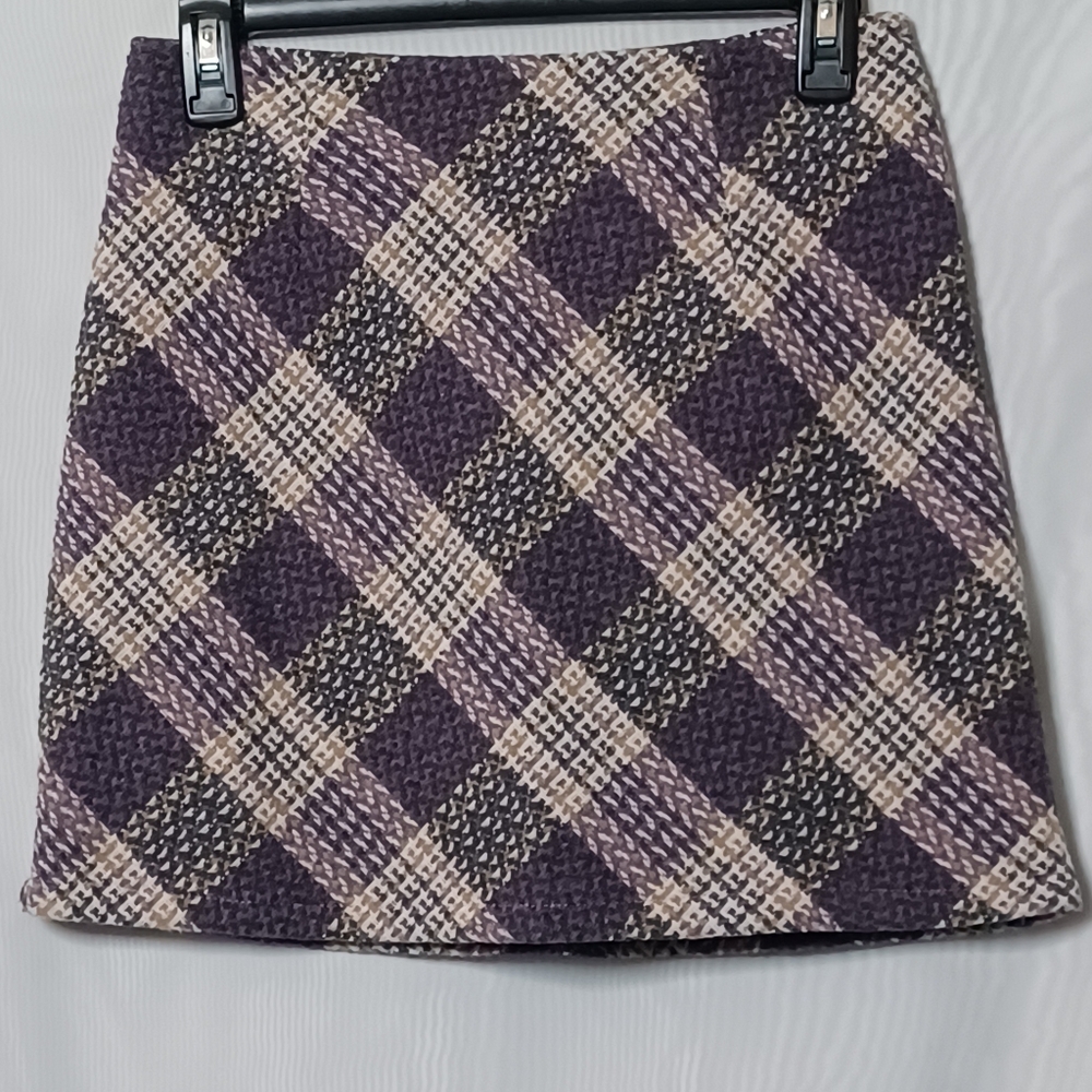 Rihoas Women's Tweed Multi-Color Mini Skort. Size XS